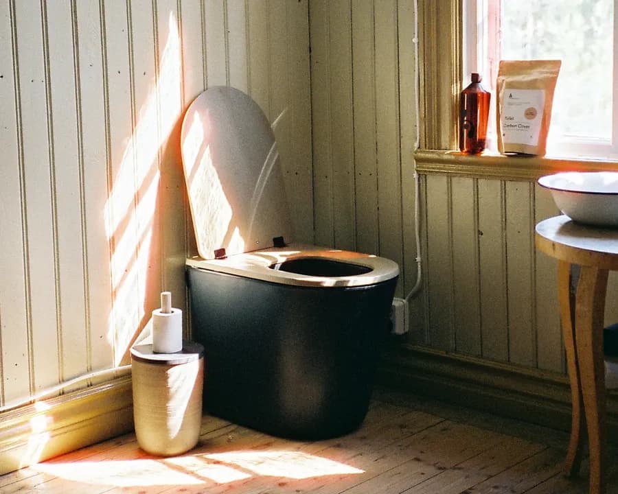Torrtoalett i torp